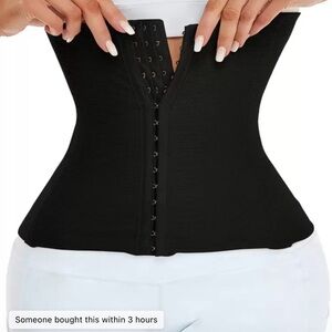 Black Waist Trainer Corset